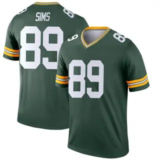 Green Bay Packers Men's Ben Sims Legend Jersey - Green